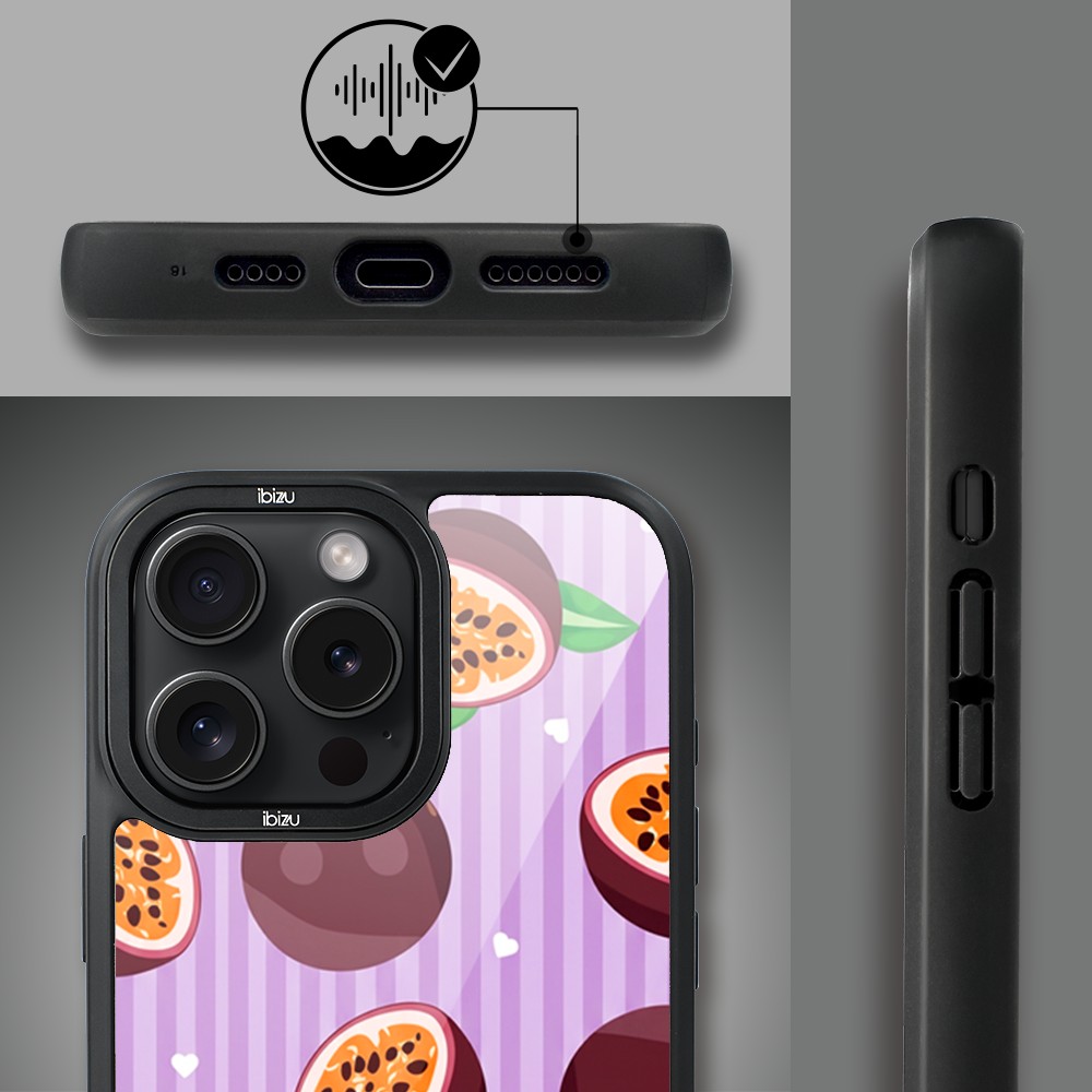 Etui do iPhone 14 Pro Max IBIZU DropGuard Matt z MagSafe, Bella Fantasia, Marakujowy zawrót (1)