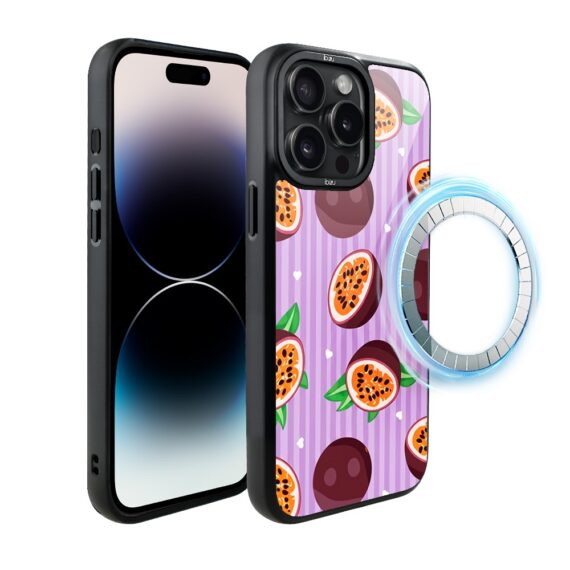 Etui do iPhone 14 Pro Max IBIZU DropGuard Matt z MagSafe, Bella Fantasia, Marakujowy zawrót (3)