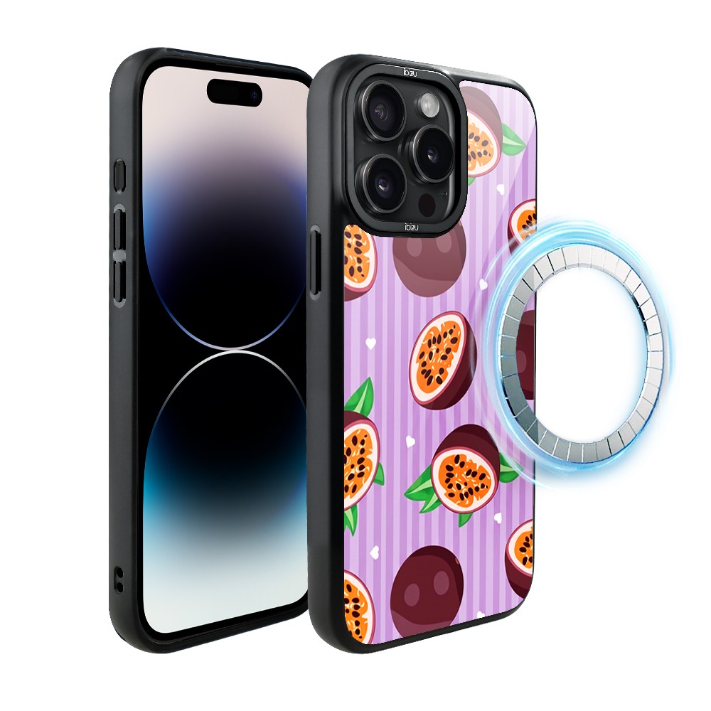 Etui do iPhone 14 Pro Max IBIZU DropGuard Matt z MagSafe, Bella Fantasia, Marakujowy zawrót
