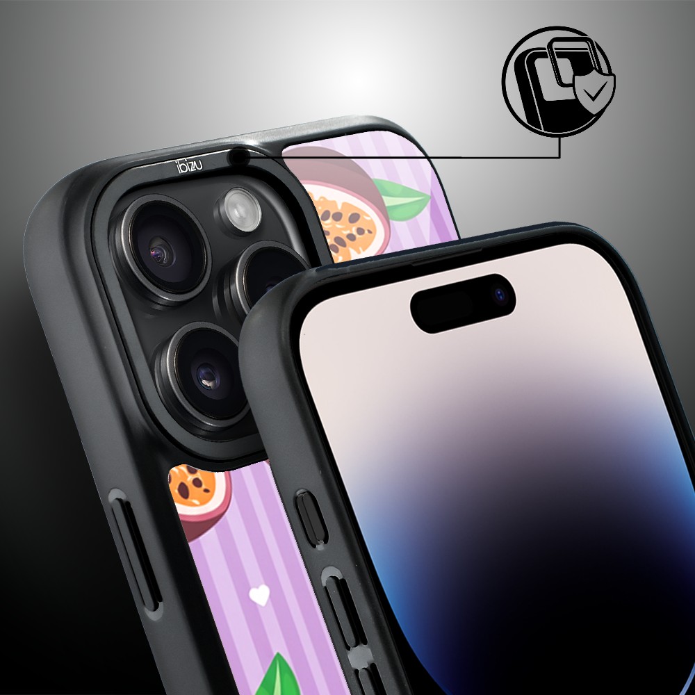 Etui do iPhone 14 Pro Max IBIZU DropGuard Matt z MagSafe, Bella Fantasia, Marakujowy zawrót (8)