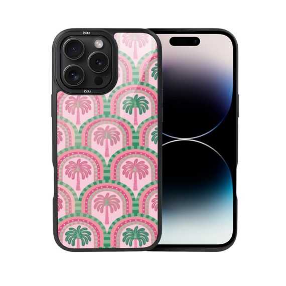 Etui do iPhone 14 Pro Max IBIZU DropGuard Matt z MagSafe, Bella Fantasia, Palmy na Capri (5)