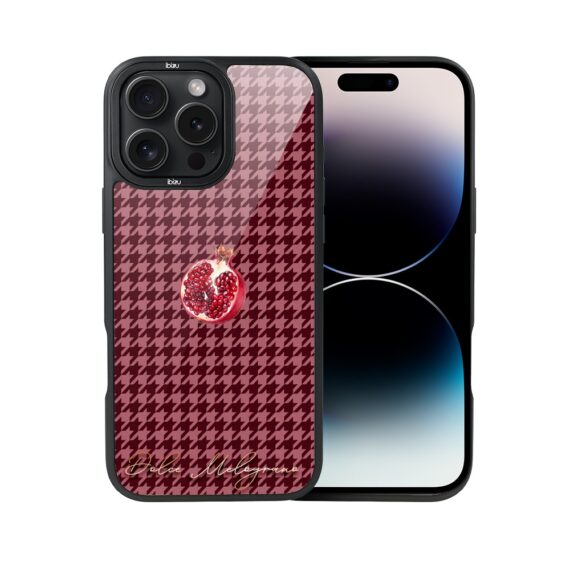 Etui do iPhone 14 Pro Max IBIZU DropGuard Matt z MagSafe, Midnight, Bella Fantasia, Rubinowy granat (1)