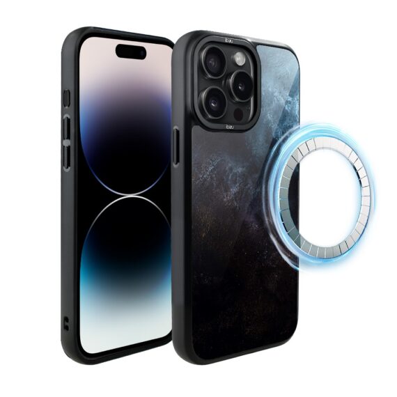 Etui do iPhone 14 Pro Max IBIZU DropGuard Matt z MagSafe, Twilight Dreams, Deep Ocean (7)