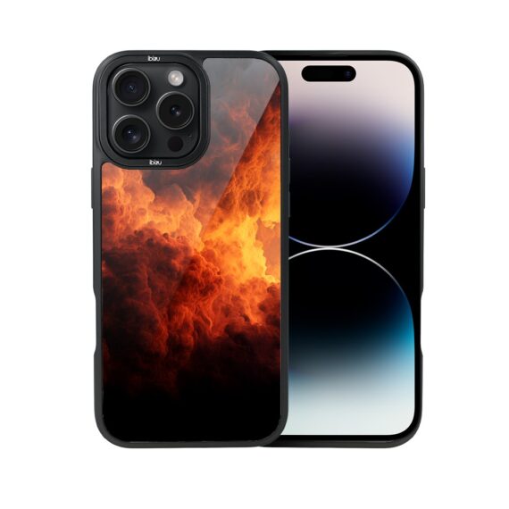 Etui do iPhone 14 Pro Max IBIZU DropGuard Matt z MagSafe, Twilight Dreams, Inferno Sky (1)