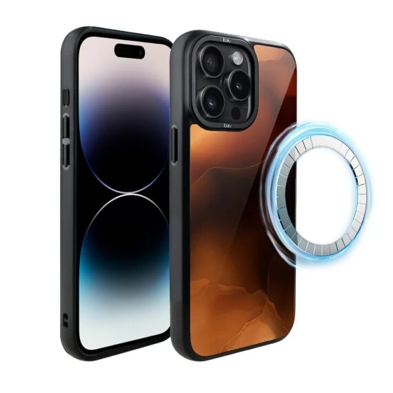Etui do iPhone 14 Pro Max IBIZU DropGuard Matt z MagSafe, Twilight Dreams, Mars Sunset (7)