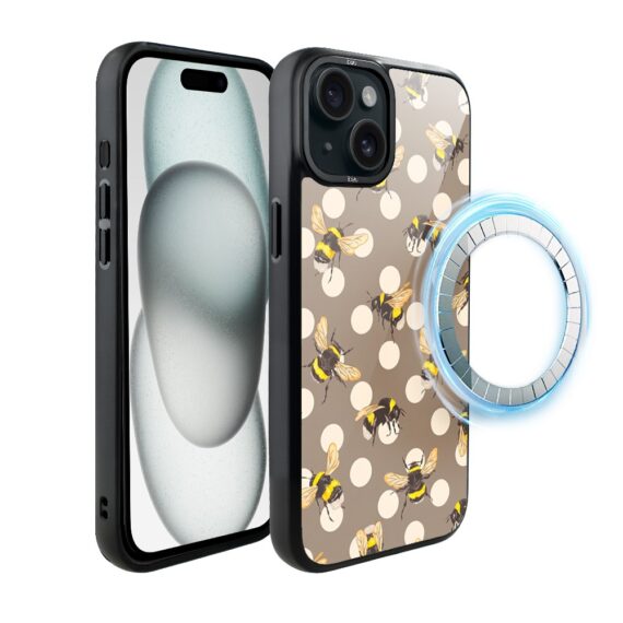Etui do iPhone 15 Plus DropGuard Matt z MagSafe, Bella Fantasia, Miodowe lato (5)
