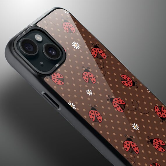 Etui do iPhone 15 Plus DropGuard Matt z MagSafe, Bella Fantasia, Wesołe biedronki (2)
