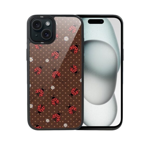 Etui do iPhone 15 Plus DropGuard Matt z MagSafe, Bella Fantasia, Wesołe biedronki (8)