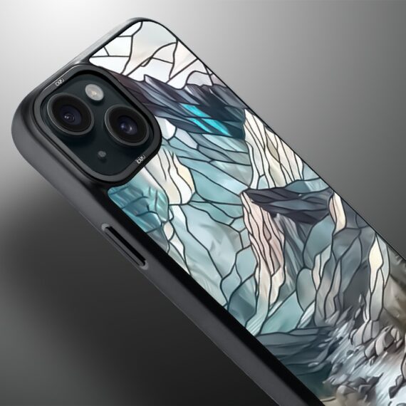 Etui do iPhone 15 Plus IBIZU DropGuard Matt z MagSafe, Barwy Szkła, Górski potok, poprawne (5)