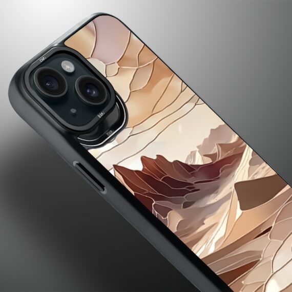 Etui do iPhone 15 Plus IBIZU DropGuard Matt z MagSafe, Barwy Szkła, Pustynny spokój, poprawne (6)