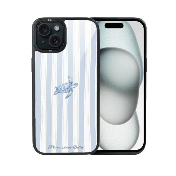 Etui do iPhone 15 Plus IBIZU DropGuard Matt z MagSafe, Bella Fantasia, Grecki żółw (7)