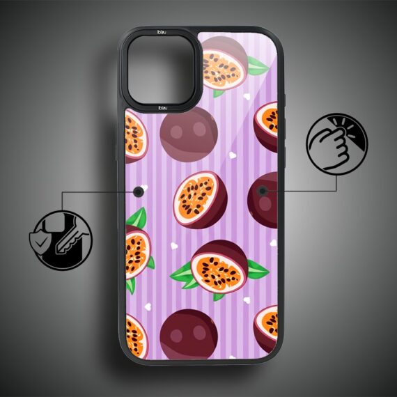 Etui do iPhone 15 Plus IBIZU DropGuard Matt z MagSafe, Bella Fantasia, Marakujowy zawrót (3)