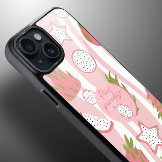 Etui do iPhone 15 Plus IBIZU DropGuard Matt z MagSafe, Bella Fantasia, Różowa pitaja (7)