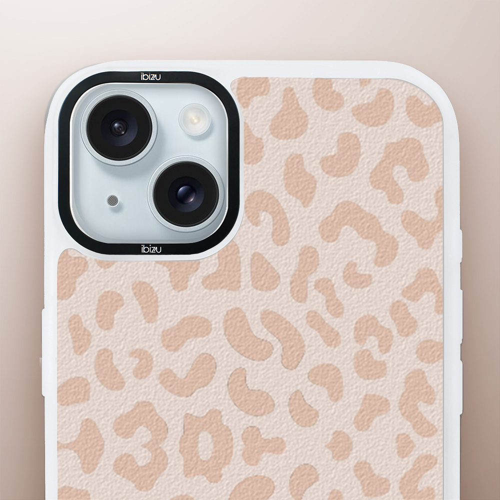 Etui do iPhone 15 Plus IBIZU DropGuard Matt z MagSafe, Boho, Delikatna panterka (1)