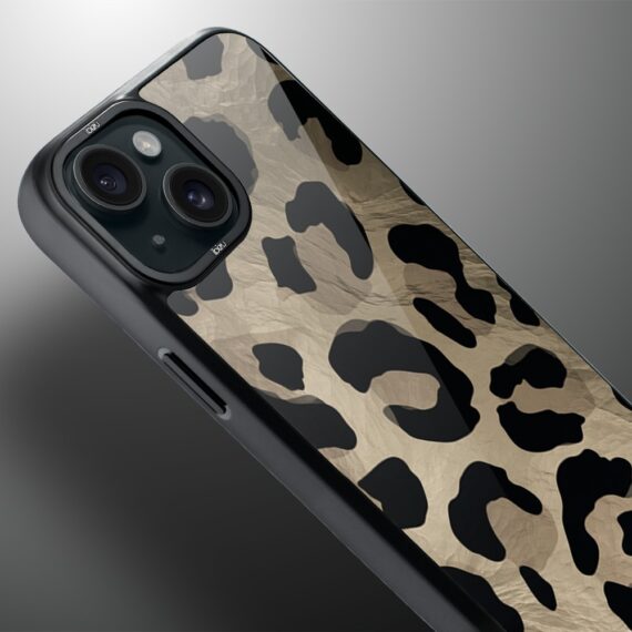 Etui do iPhone 15 Plus IBIZU DropGuard Matt z MagSafe, Zew Natury, Dziki Leopard (7)