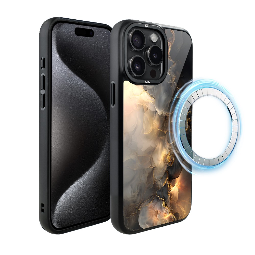Etui do iPhone 15 Pro Max IBIZU DropGuard Matt z MagSafe, Twilight Dreams, Stardust