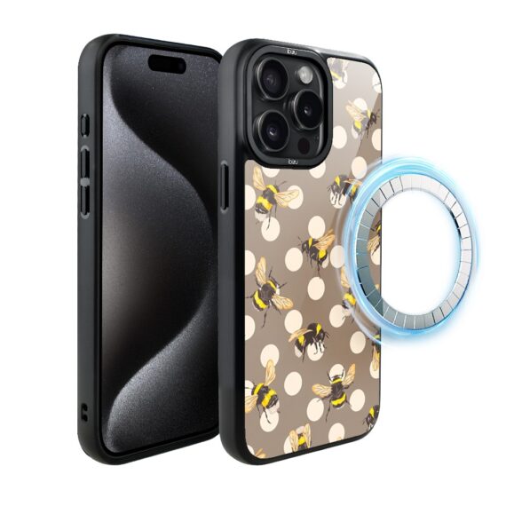 Etui do iPhone 15 Pro Max DropGuard Matt z MagSafe, Bella Fantasia, Miodowe lato (4)