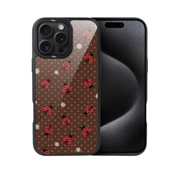 Etui do iPhone 15 Pro Max DropGuard Matt z MagSafe, Bella Fantasia, Wesołe biedronki (7)