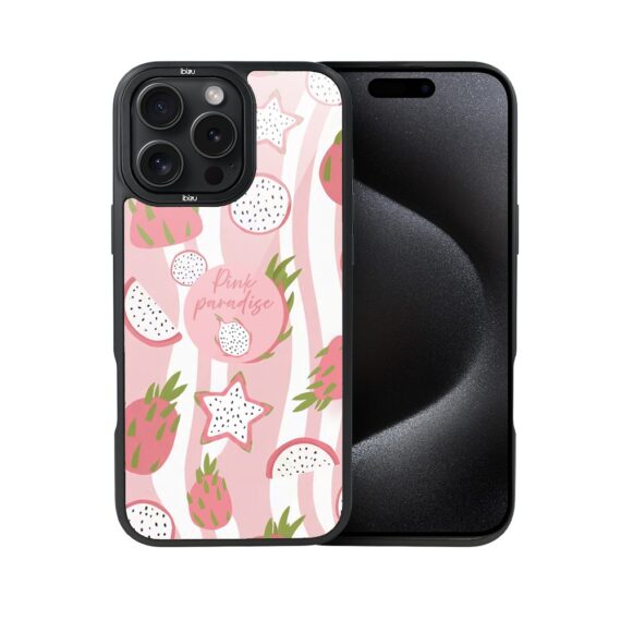 Etui do iPhone 15 Pro Max IBIZU DropGuard Matt z MagSafe, Bella Fantasia, Różowa pitaja (5)