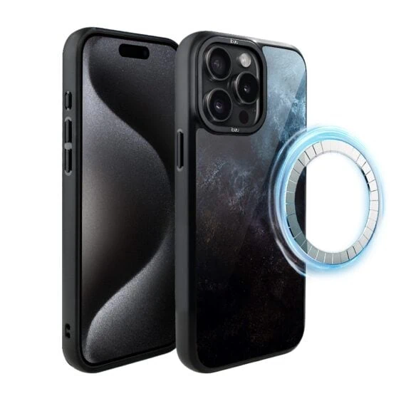 Etui do iPhone 15 Pro Max IBIZU DropGuard Matt z MagSafe, Twilight Dreams, Deep Ocean (7)