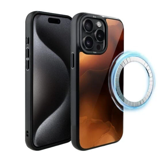 Etui do iPhone 15 Pro Max IBIZU DropGuard Matt z MagSafe, aTwilight Dreams, Mars Sunset (7)