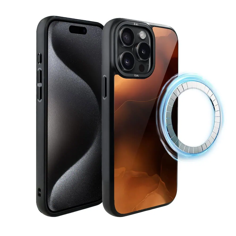 Etui do iPhone 15 Pro Max IBIZU DropGuard Matt z MagSafe, Twilight Dreams, Mars Sunset