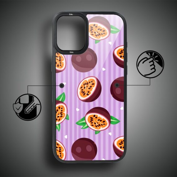 Etui do iPhone 16 IBIZU DropGuard Matt z MagSafe, Bella Fantasia, Marakujowy zawrót (3)