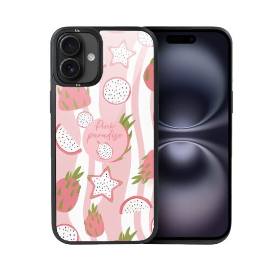 Etui do iPhone 16 IBIZU DropGuard Matt z MagSafe, Bella Fantasia, Różowa pitaja (6)