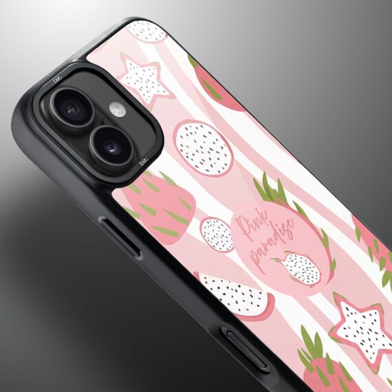 Etui do iPhone 16 IBIZU DropGuard Matt z MagSafe, Bella Fantasia, Różowa pitaja (8)