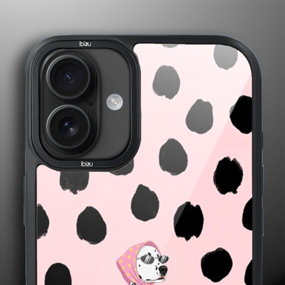 Etui do iPhone 16 IBIZU DropGuard Matt z MagSafe, Bella Fantasia, Słodki dalmatyńczyk-5