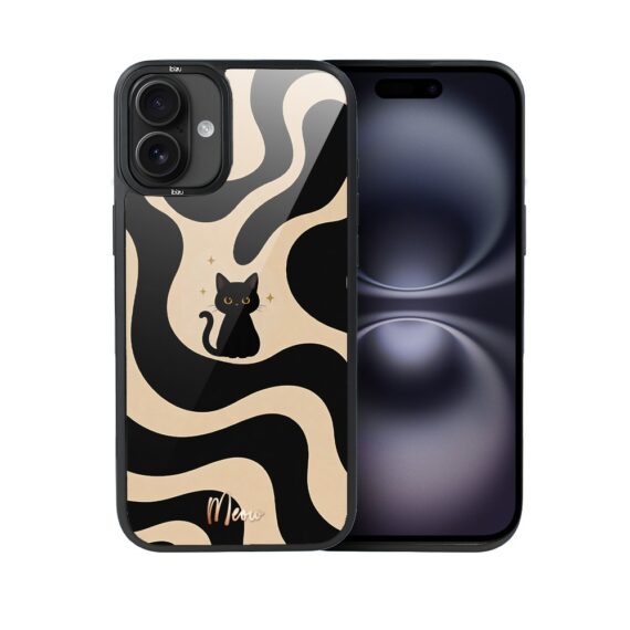 Etui do iPhone 16 IBIZU DropGuard Matt z MagSafe, Bella Fantasia, Słodkie miau (1)