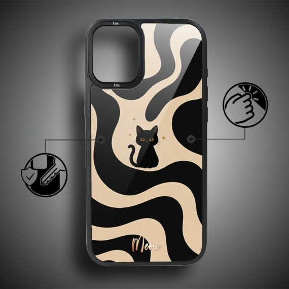 Etui do iPhone 16 IBIZU DropGuard Matt z MagSafe, Bella Fantasia, Słodkie miau (8)