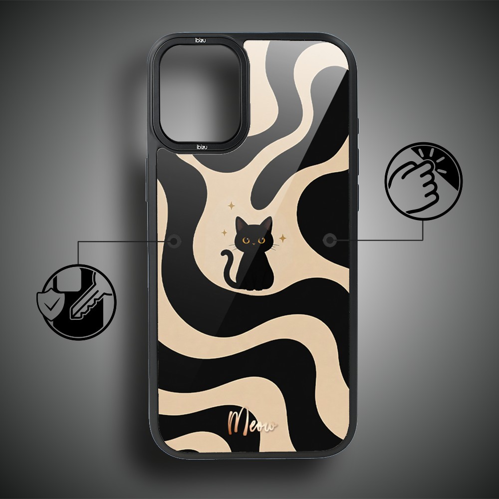 Etui do iPhone 16 IBIZU DropGuard Matt z MagSafe, Bella Fantasia, Słodkie miau (8)