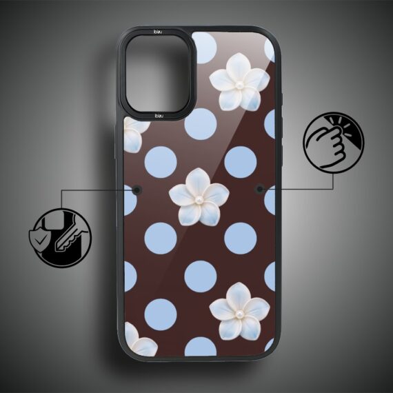 Etui do iPhone 16 Plus DropGuard Matt z MagSafe, Bella Fantasia, Kwiat w czekoladzie (7)