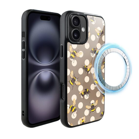 Etui do iPhone 16 Plus DropGuard Matt z MagSafe, Bella Fantasia, Miodowe lato (5)
