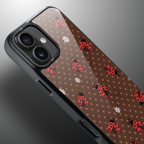 Etui do iPhone 16 Plus DropGuard Matt z MagSafe, Bella Fantasia, Wesołe biedronki (2)