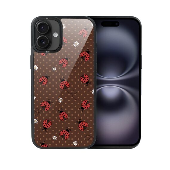 Etui do iPhone 16 Plus DropGuard Matt z MagSafe, Bella Fantasia, Wesołe biedronki (8)