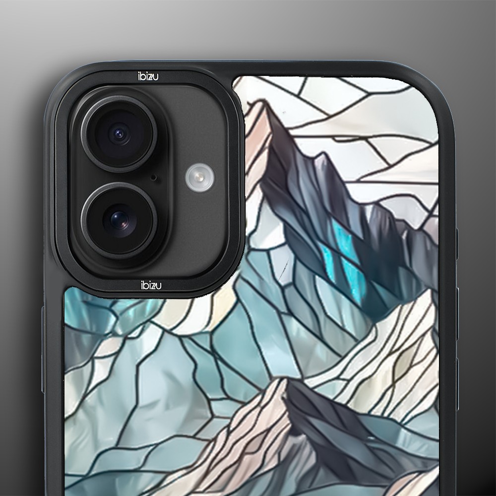 Etui do iPhone 16 Plus IBIZU DropGuard Matt z MagSafe, Barwy Szkła, Górski potok (2)
