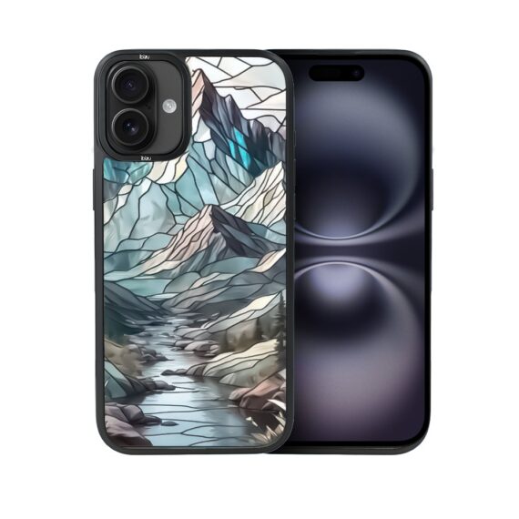 Etui do iPhone 16 Plus IBIZU DropGuard Matt z MagSafe, Barwy Szkła, Górski potok (5)