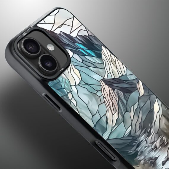 Etui do iPhone 16 Plus IBIZU DropGuard Matt z MagSafe, Barwy Szkła, Górski potok (7)