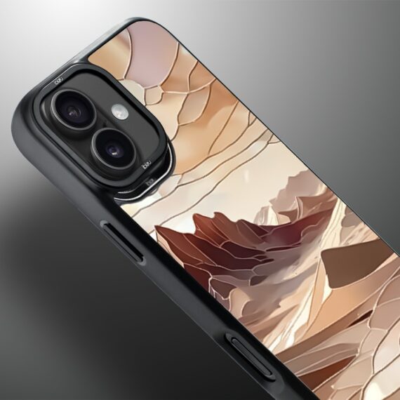 Etui do iPhone 16 Plus IBIZU DropGuard Matt z MagSafe, Barwy Szkła, Pustynny spokój, poprawne (6)
