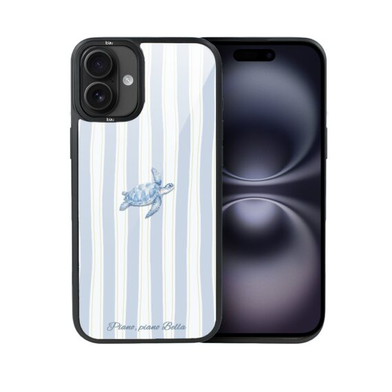Etui do iPhone 16 Plus IBIZU DropGuard Matt z MagSafe, Bella Fantasia, Grecki żółw (1)