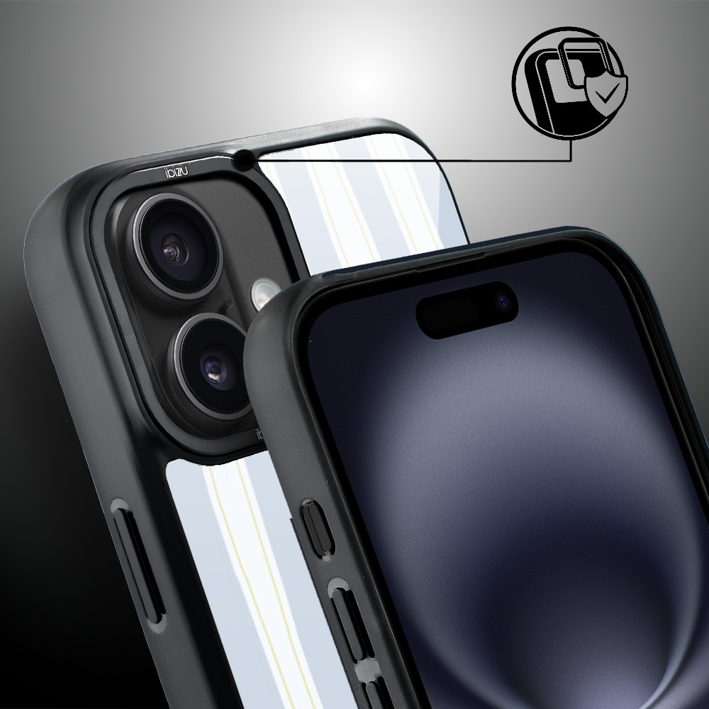Etui do iPhone 16 Plus IBIZU DropGuard Matt z MagSafe, Bella Fantasia, Grecki żółw (4)