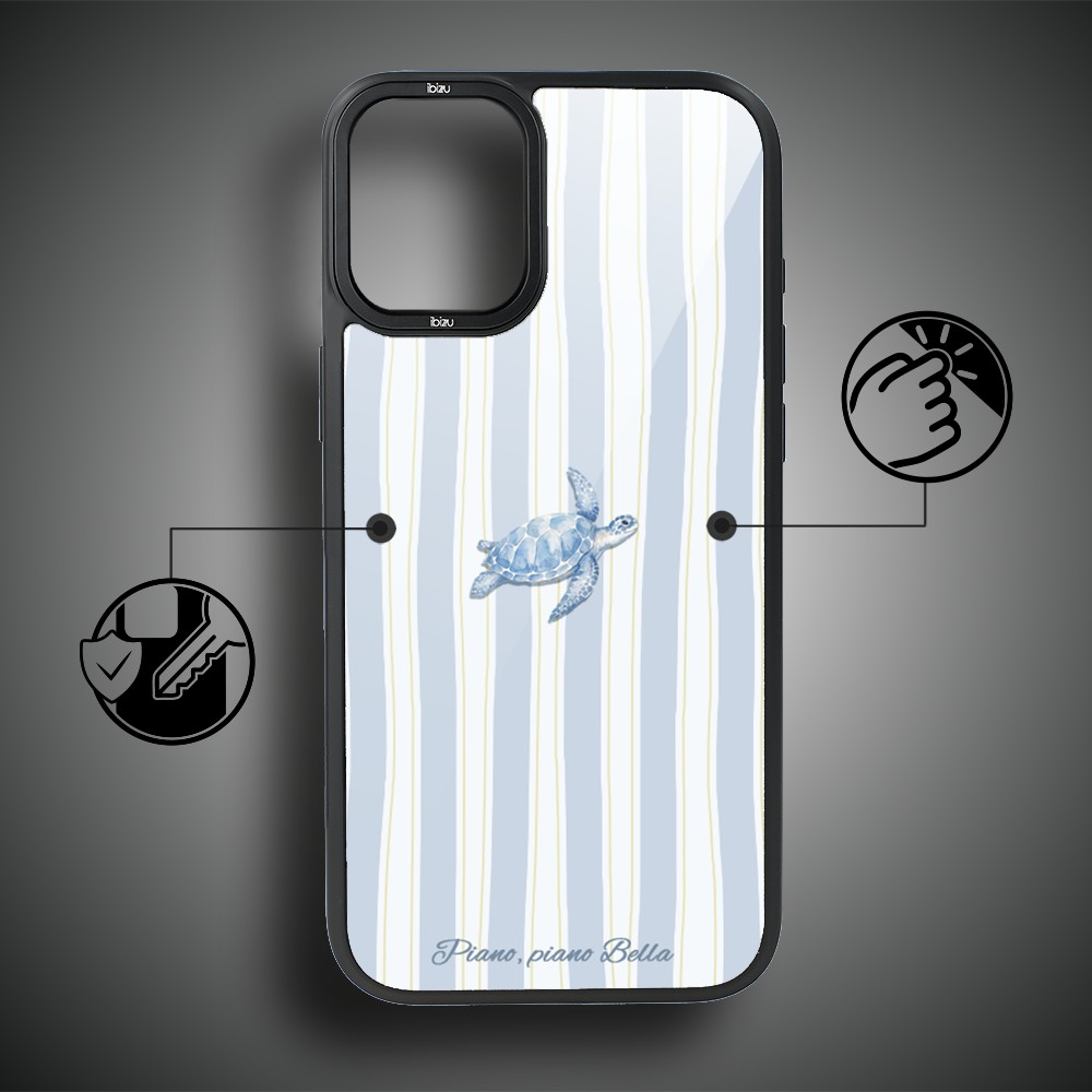 Etui do iPhone 16 Plus IBIZU DropGuard Matt z MagSafe, Bella Fantasia, Grecki żółw (8)