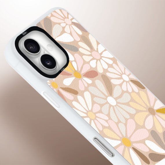 Etui do iPhone 16 Plus IBIZU DropGuard Matt z MagSafe, Boho, Kwiaty vintage (7)