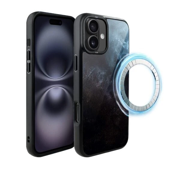 Etui do iPhone 16 Plus IBIZU DropGuard Matt z MagSafe, Twilight Dreams, Deep Ocean (7)