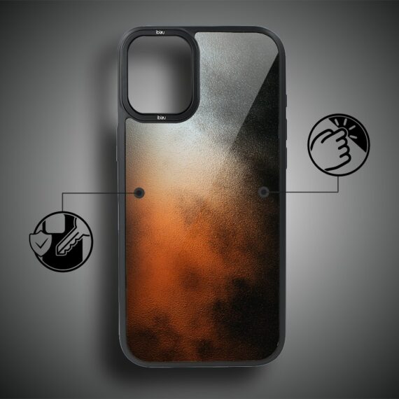 Etui do iPhone 16 Plus IBIZU DropGuard Matt z MagSafe, Twilight Dreams, Ember (8)