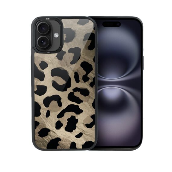 Etui do iPhone 16 Plus IBIZU DropGuard Matt z MagSafe, Zew Natury, Dziki Leopard (5)