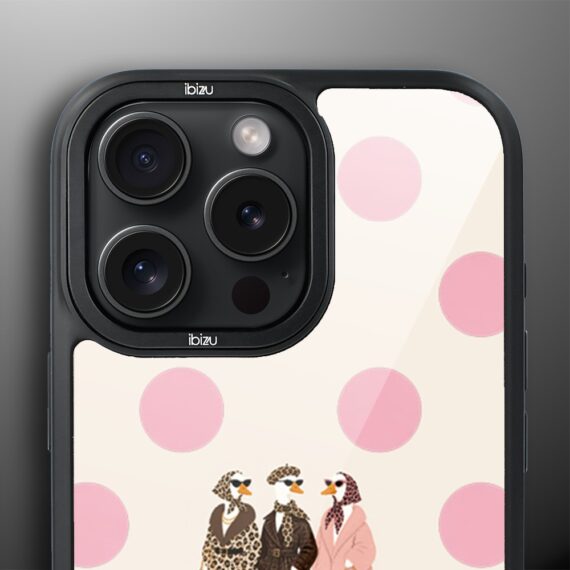 Etui do iPhone 16 Pro IBIZU DropGuard Matt z MagSafe, Bella Fantasia, Paryskie groszki-5