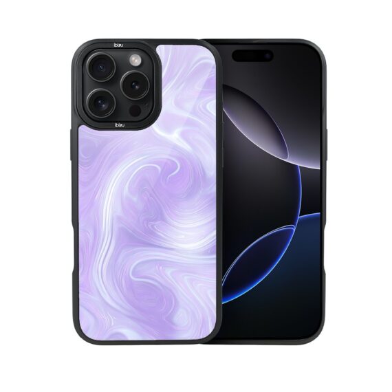 Etui do iPhone 16 Pro IBIZU DropGuard Matt z MagSafe, Ethereal Essence, Lawendowy wir (1)